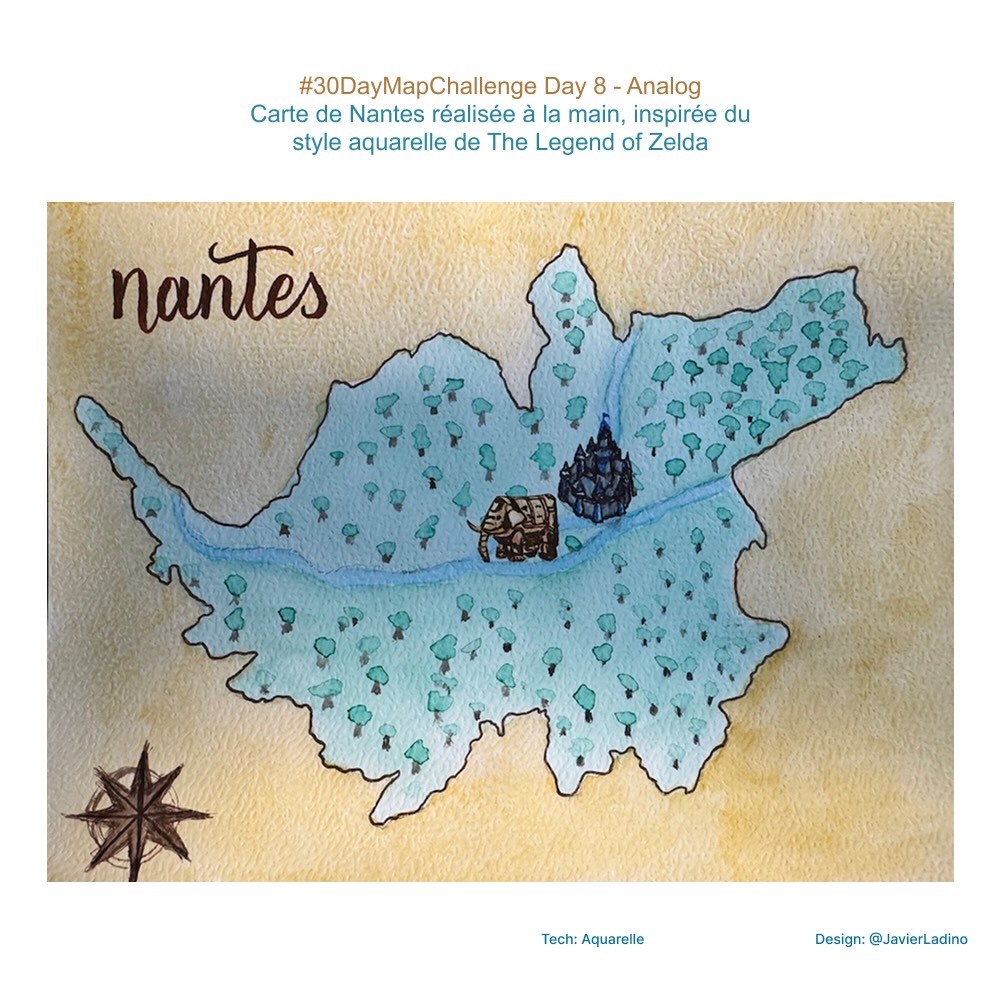 ✏️ Día 9 — Analog: Mapa hecho a mano